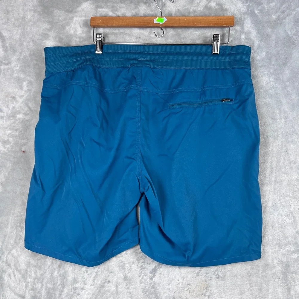 The North Face Aphrodite 2.0Shorts Womens XXL Blue Teal Hiking Long - Picture 10 of 10